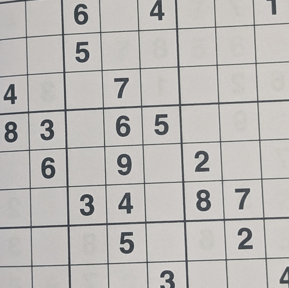 Suduko Over 130 Puzzles Book LArge Print Page Marker - Picture 6 of 6